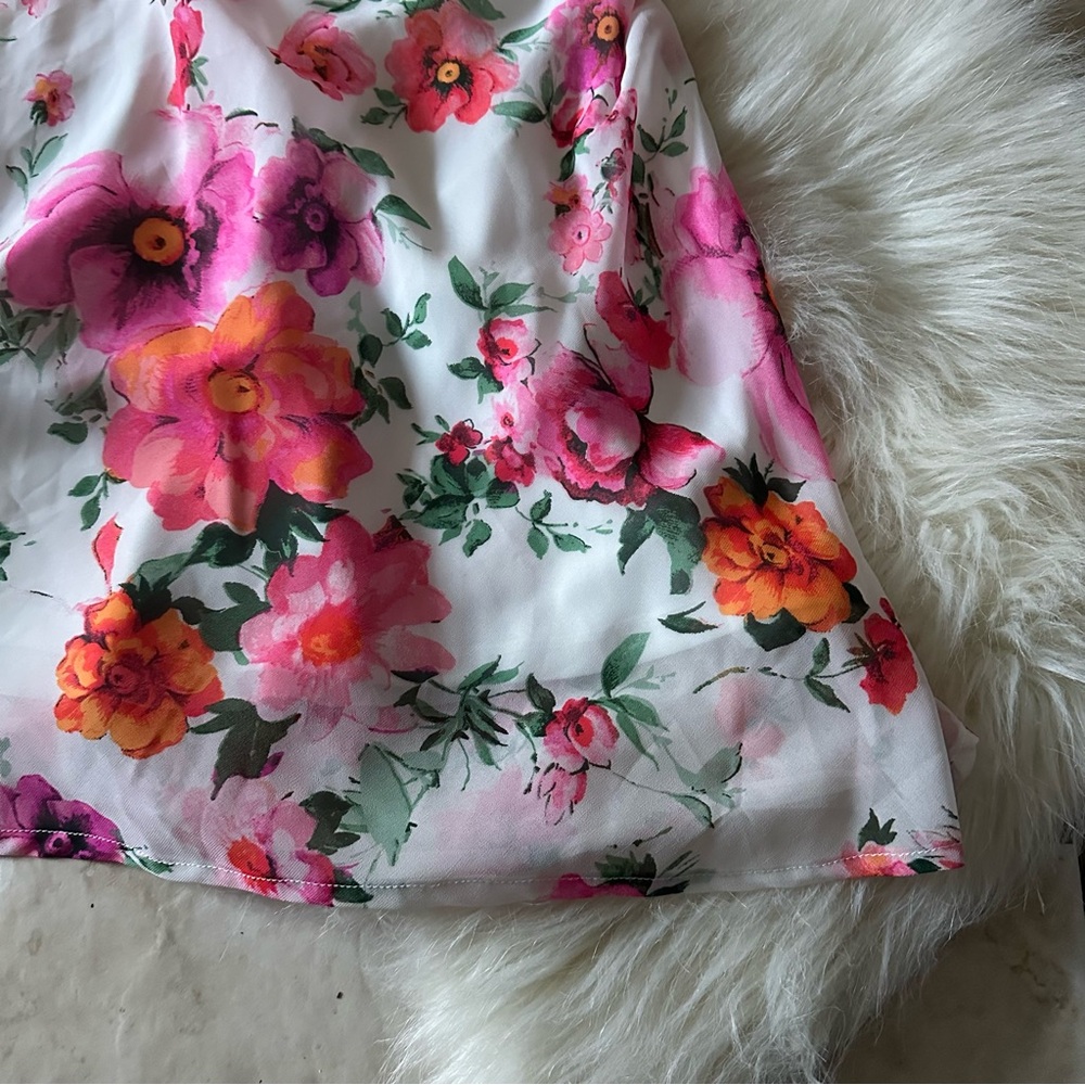 NWT Altar’d State Floral Slip Minidress - Picture 2 of 8